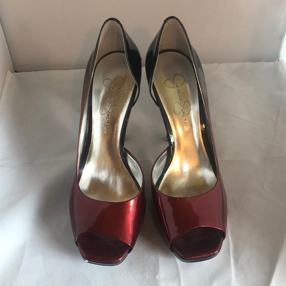 Jessica Simpson Red Stilettos